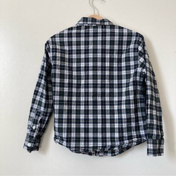 Bundle Crew Cuts Old Navy Boys Button Down Plaid Shirts Size 5 - Picture 6 of 9